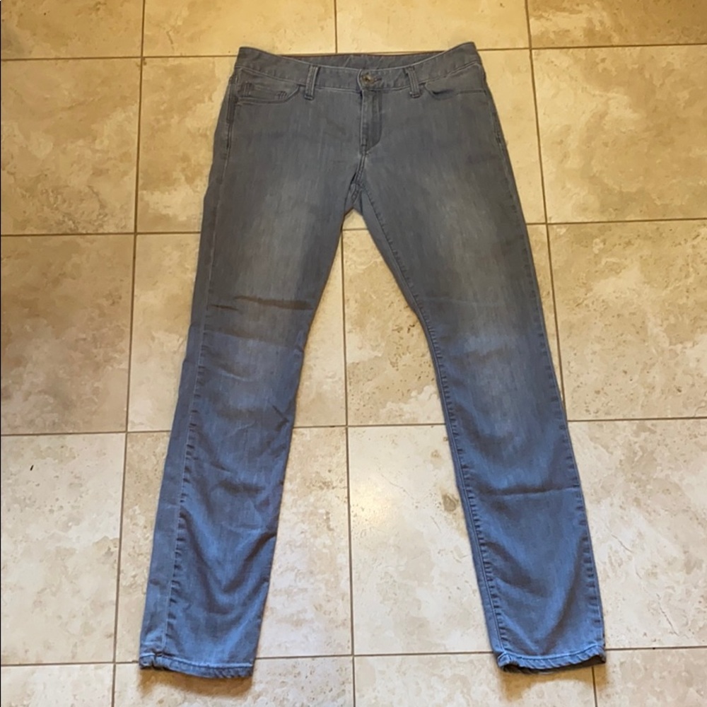 Banana Republic grey skinny jeans low rise